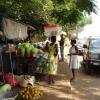 Restaurants are practically non-existent, (as are supermarkets) so food is purchased from street vendors.